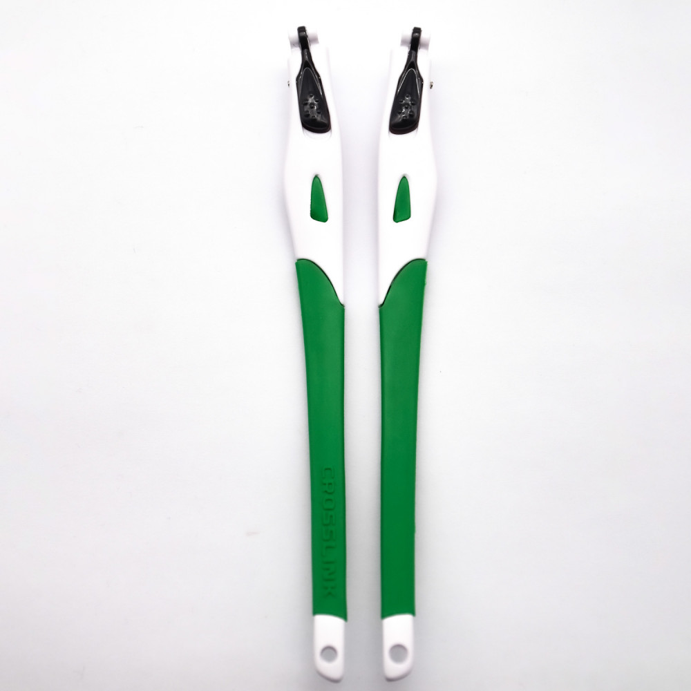 Imytpft Green Rubber Compatible/Replacement White Frame Legs For Oakley Crosslink Glasses frame