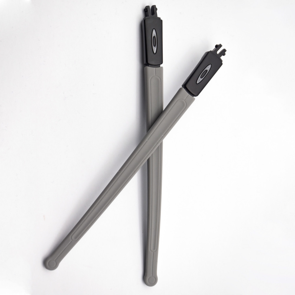 Imytpft Grey Rubber Compatible/Replacement Black Frame Legs For Oakley Marshal MNP OX8091 Glasses frame