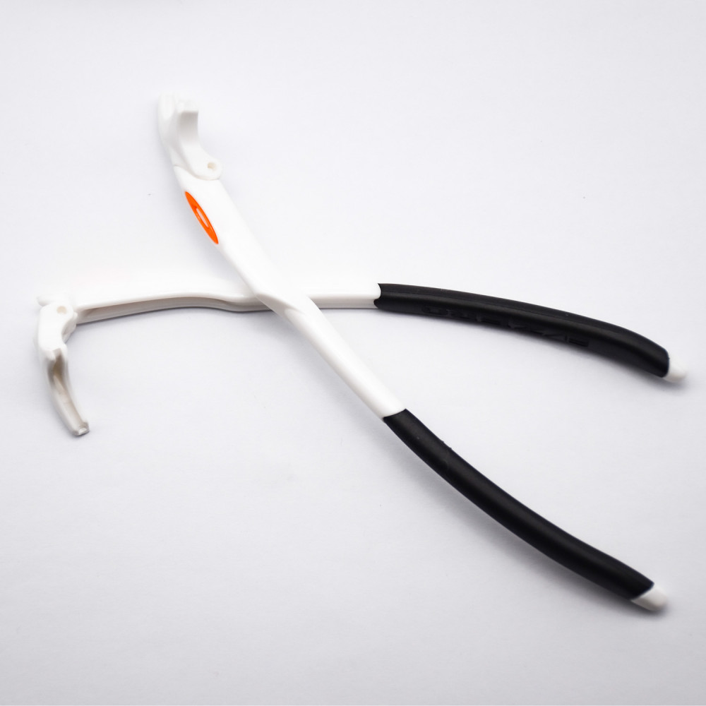 Imytpft Orange Logo Compatible/Replacement Glasses Legs For Oakley EVZero Sunglasses Frame