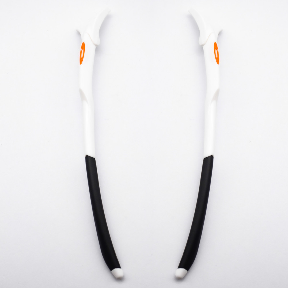 Imytpft Orange Logo Compatible/Replacement Glasses Legs For Oakley EVZero Sunglasses Frame