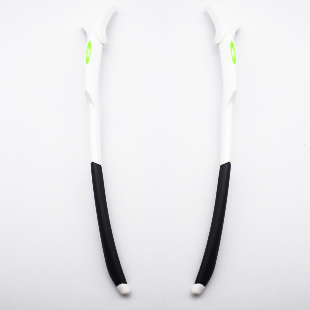 Imytpft Light Green Logo Compatible/Replacement Glasses Legs For Oakley EVZero Sunglasses Frame