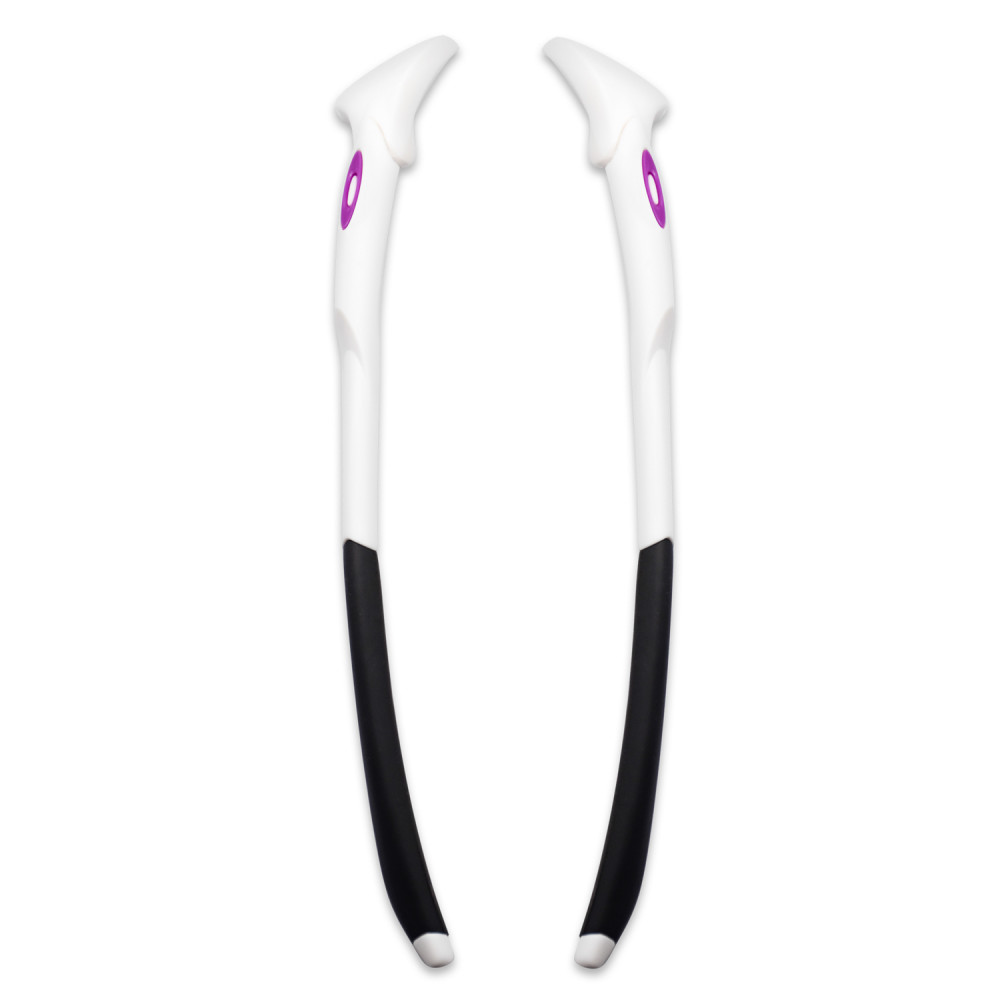 Imytpft Purple Logo Compatible/Replacement Glasses Legs For Oakley EVZero Sunglasses Frame