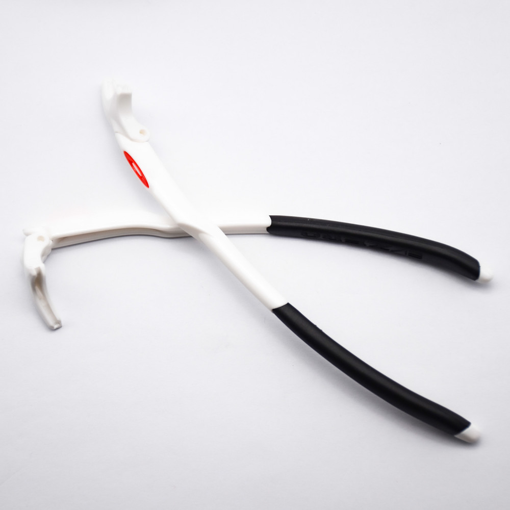 Imytpft Red Logo Compatible/Replacement Glasses Legs For Oakley EVZero Sunglasses Frame