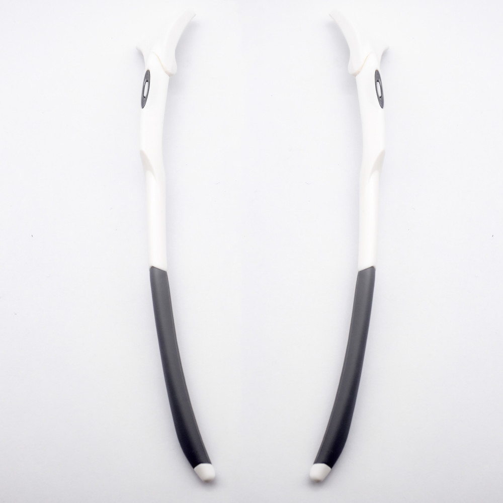 Imytpft Grey Rubber Compatible/Replacement Glasses Legs For Oakley EVZero Sunglasses Frame